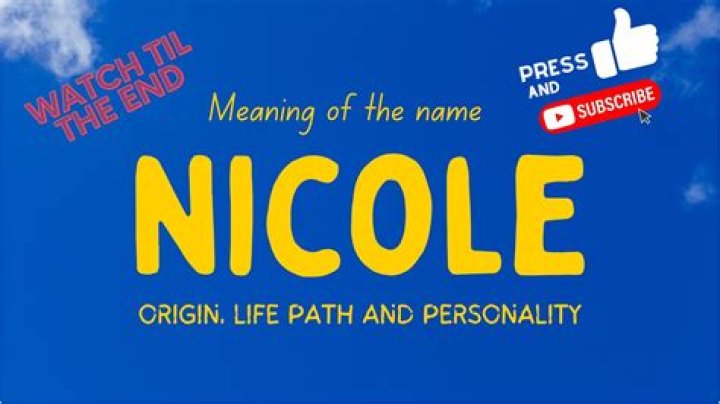 Exploring the Name Nicole: What It Means for Someone Like Nicole Zavala