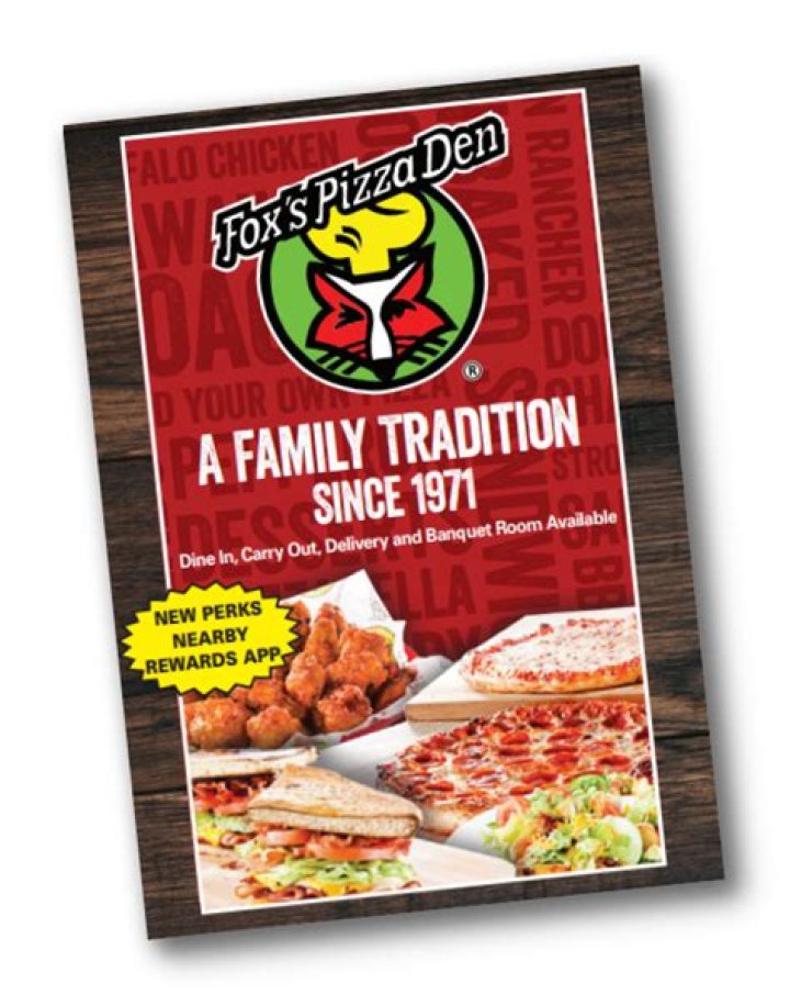 Fox's Pizza Den Menu and Prices - SarkariResult