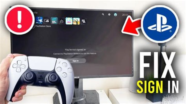 How to fix Playstation network sign in an error has occurred issue - SarkariResult