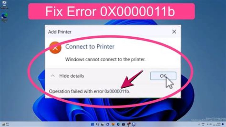 How to Fix Windows 10 Printer Error 0x0000011B? Causes & Fixes - SarkariResult