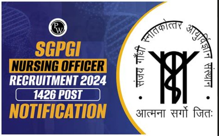 SGPGI Nursing Officer Recruitment 2024