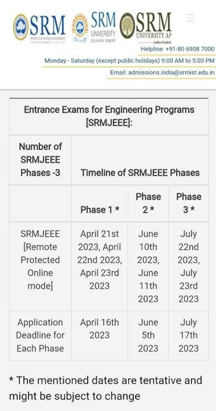 SRM University Exam Result 2022 - 2023 |Result Date